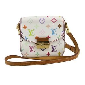 Louis Vuitton Multicolor Heartbreaker Bag Monogram Crossbody Vintage White LV